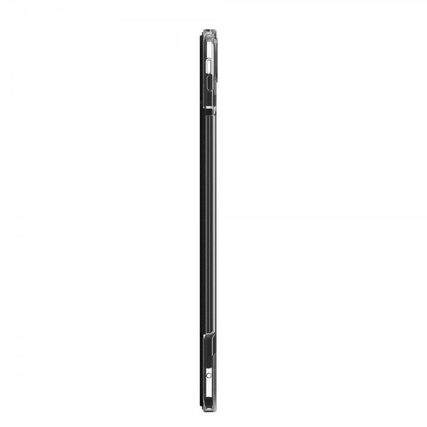 ZAGG iPad Pro 13 (M4/M5) Folio Crystal Palace -suojakotelo, musta/läpinäkyvä