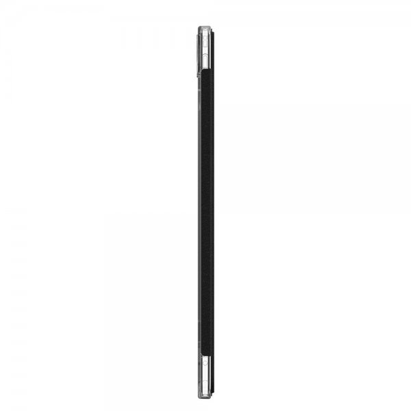 ZAGG iPad Pro 13 (M4/M5) Folio Crystal Palace -suojakotelo, musta/läpinäkyvä