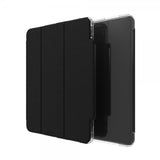 ZAGG iPad Pro 13 (M4/M5) Folio Crystal Palace -suojakotelo, musta/läpinäkyvä