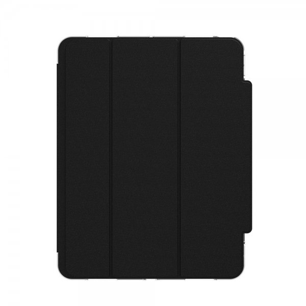 ZAGG iPad Pro 13 (M4/M5) Folio Crystal Palace -suojakotelo, musta/läpinäkyvä