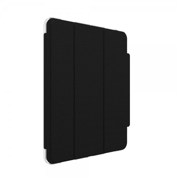 ZAGG iPad Pro 13 (M4/M5) Folio Crystal Palace -suojakotelo, musta/läpinäkyvä