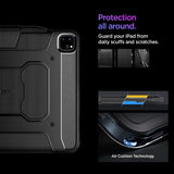 Spigen iPad Pro 13 (M4/M5) Suojakotelo Rugged Armor Pro Musta