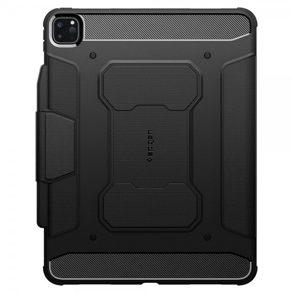 Spigen iPad Pro 13 (M4/M5) Suojakotelo Rugged Armor Pro Musta