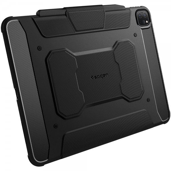 Spigen iPad Pro 13 (M4/M5) Suojakotelo Rugged Armor Pro Musta
