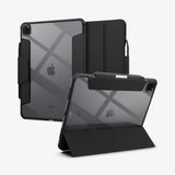 Spigen iPad Pro 13 (M4/M5) Ultra Hybrid Pro -suojakuori, musta
