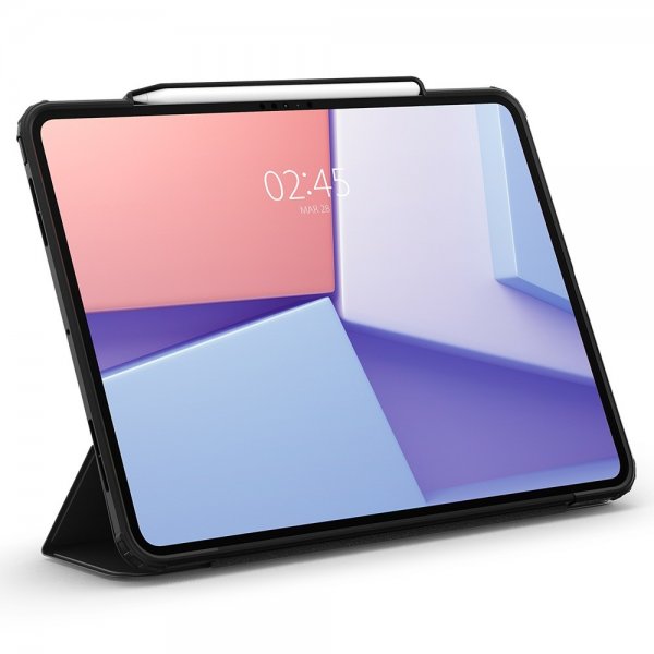 Spigen iPad Pro 13 (M4/M5) Ultra Hybrid Pro -suojakuori, musta