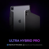 Spigen iPad Pro 13 (M4/M5) Ultra Hybrid Pro -suojakuori, musta
