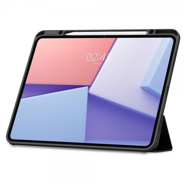 Spigen iPad Pro 13 (M4/M5) Urban Fit -suojakotelo, musta