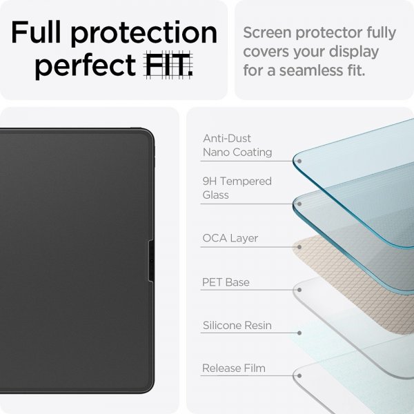 Spigen iPad Pro 13 (M4/M5) Näytönsuoja Paper Touch EZ Fit