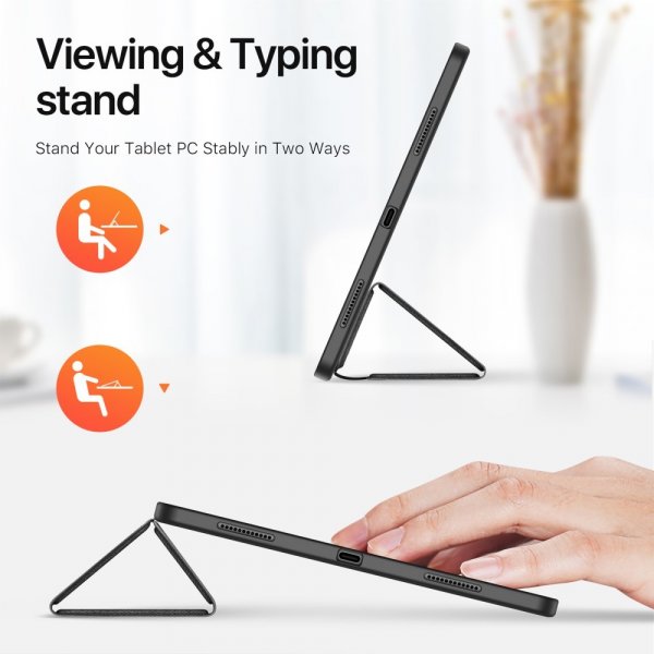 Dux Ducis iPad Pro 13 (M4/M5) Suojakotelo DOMO-sarja Musta