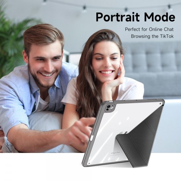 Dux Ducis iPad Pro 13 (M4/M5) Fodral Magi Series Harmaa