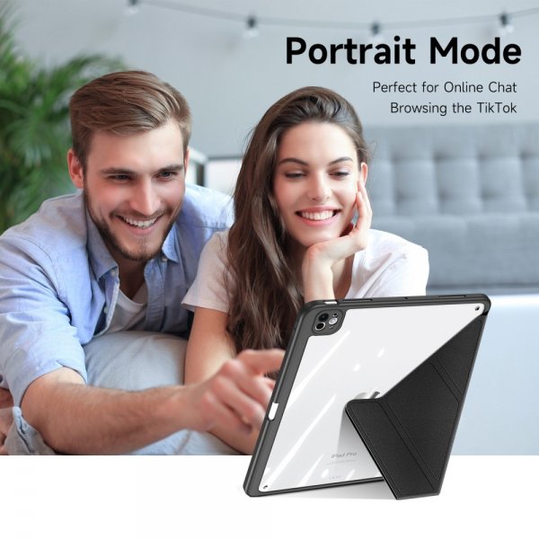 Dux Ducis iPad Pro 13 (M4/M5) Fodral Magi Series Musta