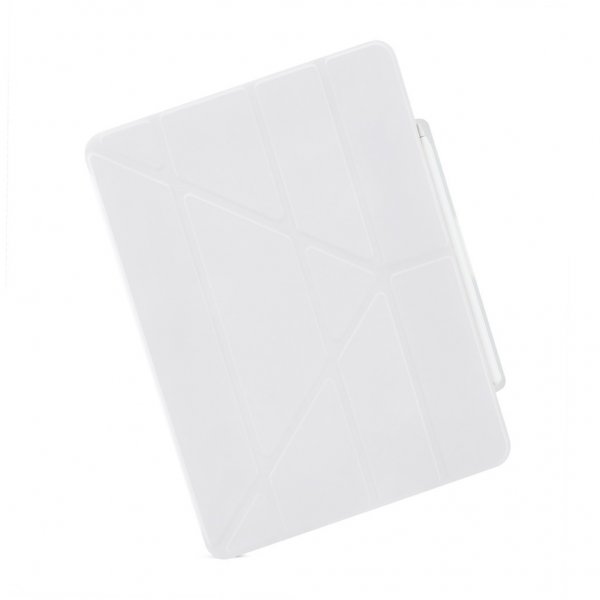 Pipetto iPad Pro 13 (M4/M5) Suojakotelo Origami No3 Pencil Case Valkoinen