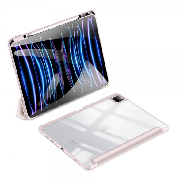Dux Ducis iPad Pro 13 (M4/M5) -suojakotelo, TOBY Series, vaaleanpunainen