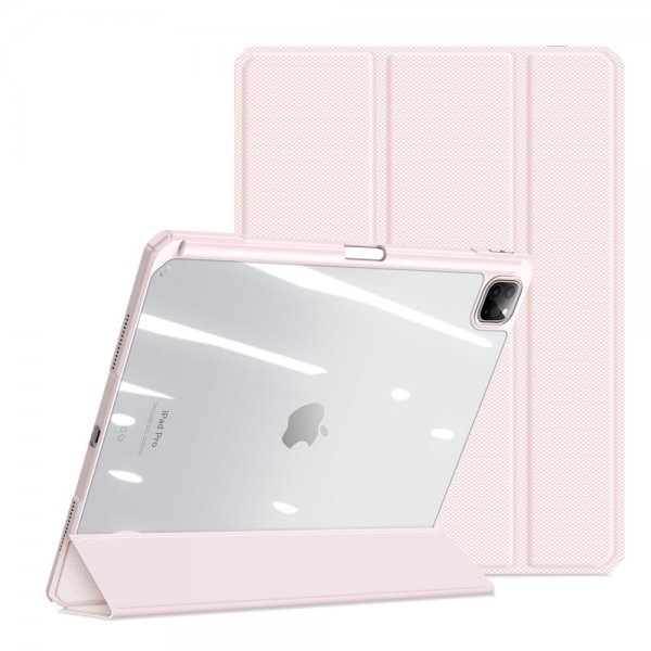 Dux Ducis iPad Pro 13 (M4/M5) -suojakotelo, TOBY Series, vaaleanpunainen