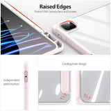 Dux Ducis iPad Pro 13 (M4/M5) -suojakotelo, TOBY Series, vaaleanpunainen