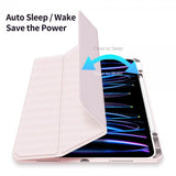Dux Ducis iPad Pro 13 (M4/M5) -suojakotelo, TOBY Series, vaaleanpunainen