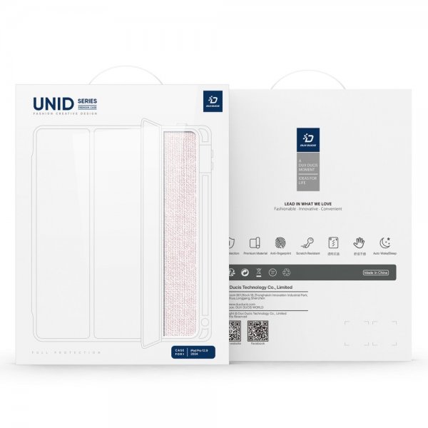 Dux Ducis iPad Pro 13 (M4/M5) Fodral UNID Series Pink