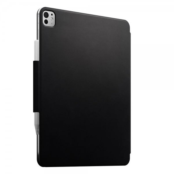 Nomad iPad Pro 13 (M4/M5) -kotelo, nahkainen Folio, musta