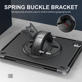4smarts iPad Pro 13 (M4/M5) Suojakuori Rugged Case Grip Musta
