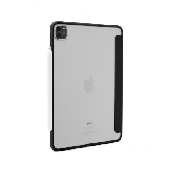 Pipetto iPad Pro 11 (2./3./4. sukupolvi) TPU Origami-kotelo, musta