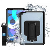 Armor-X iPad Air 10.9 (gen 4/5) Kuori Waterproof case Musta Läpinäkyvä