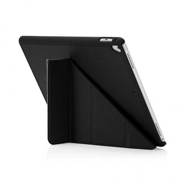 Pipetto iPad Pro 12.9 (2. sukupolvi) Origami-kotelo, musta