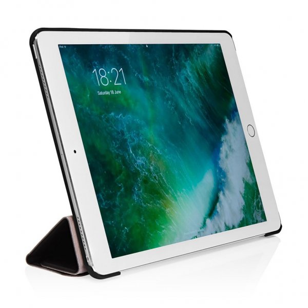 Pipetto iPad Pro 12.9 (2. sukupolvi) Origami-kotelo, musta