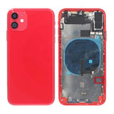 iPhone 11 Takakansi, jossa Täysi Premium-kehys - Punainen