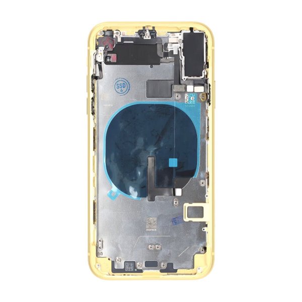 iPhone 11 Takakansi täydellä kehyksellä Premium - Keltainen