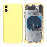 iPhone 11 Takakansi täydellä kehyksellä Premium - Keltainen