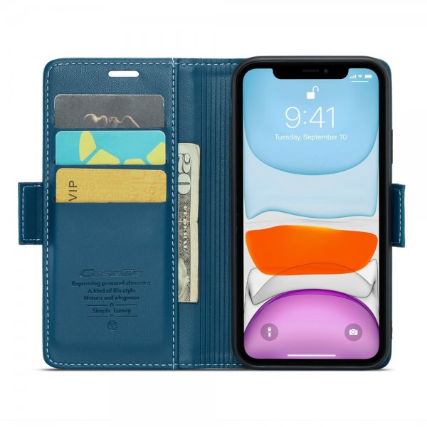 CaseMe iPhone 11 -suojakotelo 023-sarja Sininen