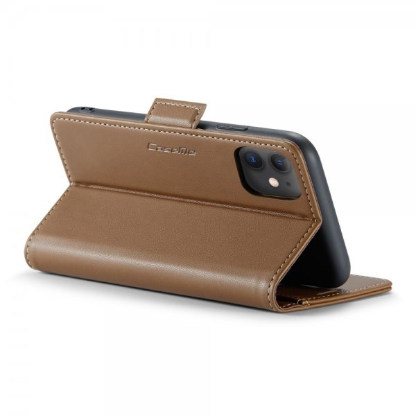 CaseMe iPhone 11 -suojakotelo 023-sarja Ruskea