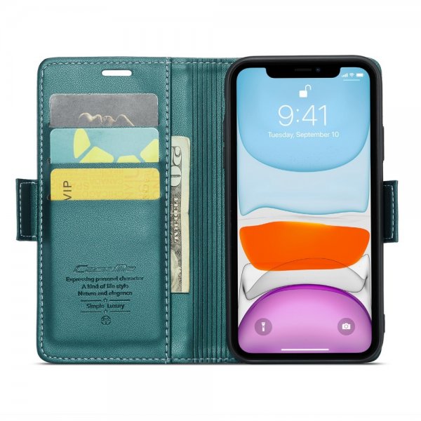 CaseMe iPhone 11 Kotelo 023 Series Vihreä