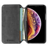 Krusell iPhone 11 -suojakotelo Broby PhoneWallet Stone