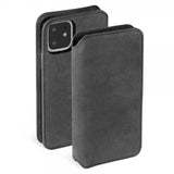 Krusell iPhone 11 -suojakotelo Broby PhoneWallet Stone