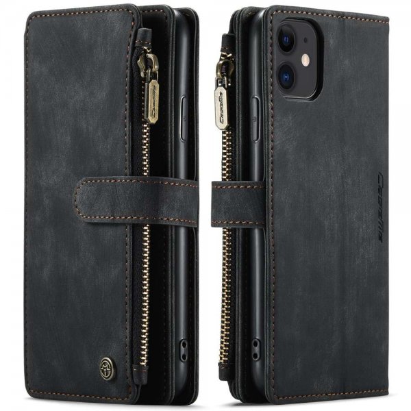 CaseMe iPhone 11 -kotelo, C30-sarja, musta