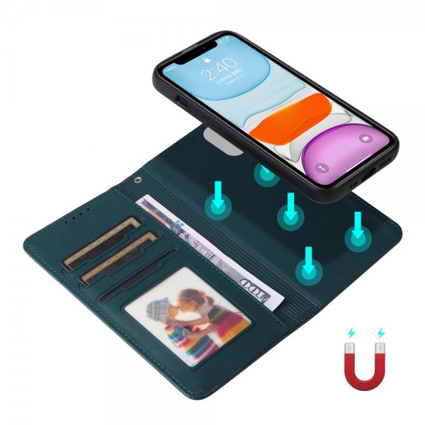 Betopnice iPhone 11 -kotelo irrotettavalla kuorella 005 sininen