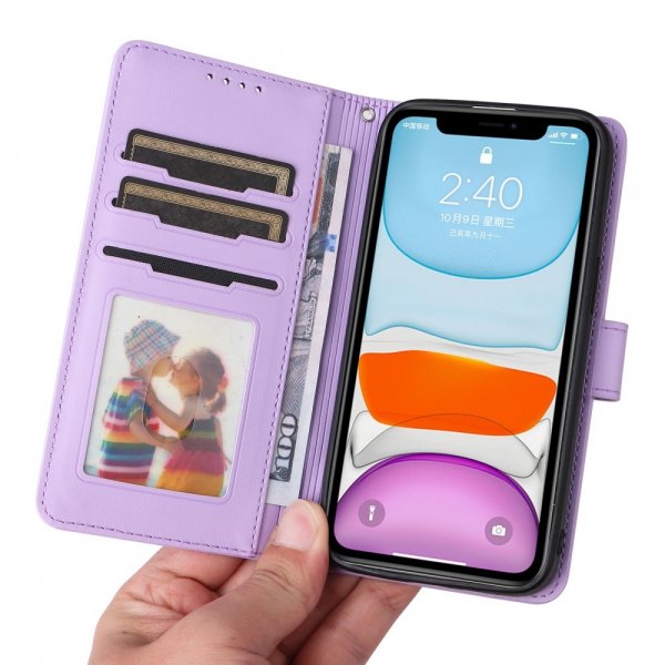 Betopnice iPhone 11 -kotelo irrotettavalla kuorella 005 Violetti