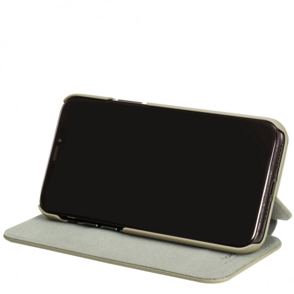 holdit iPhone 11 -kotelo SlimFlip Wallet Khaki Green
