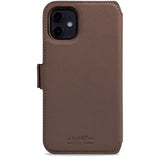 holdit iPhone 11 Kotelo Lompakkokotelo Magnet Stockholm Tummanruskea