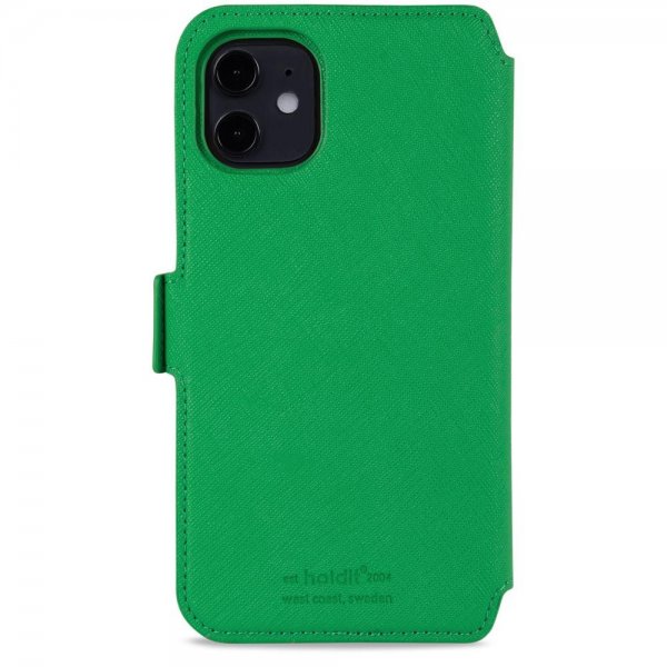 holdit iPhone 11 -lompakkokotelo, magnetti, Stockholm, Grass Green