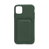 iPhone 11 Suojakuori Korttipidikkeellä Vihreä