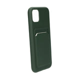 iPhone 11 Suojakuori Korttipidikkeellä Vihreä