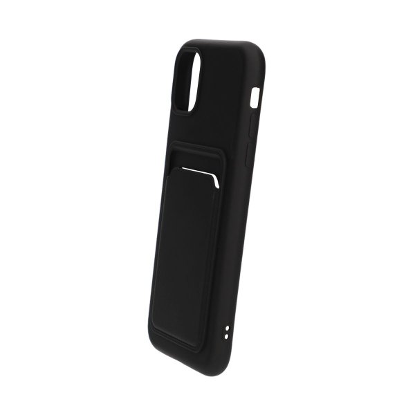 iPhone 11 Suojakuori Korttipidike Musta