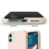 Rvelon iPhone 11 -suojakuori, silikonia, beige