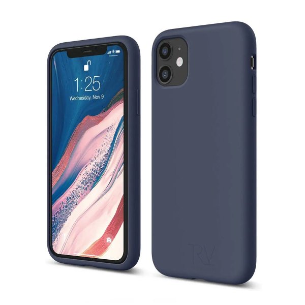 Rvelon iPhone 11 Silikonikuori Sininen