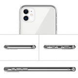 iPhone 11 Iskunkestävä TPU-läpinäkyvä kuori
