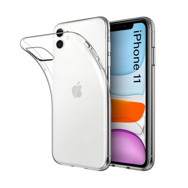 iPhone 11 Iskunkestävä TPU-läpinäkyvä kuori