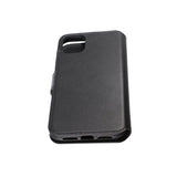 Rvelon iPhone 11 Kotelo Aidosta Nahasta Musta